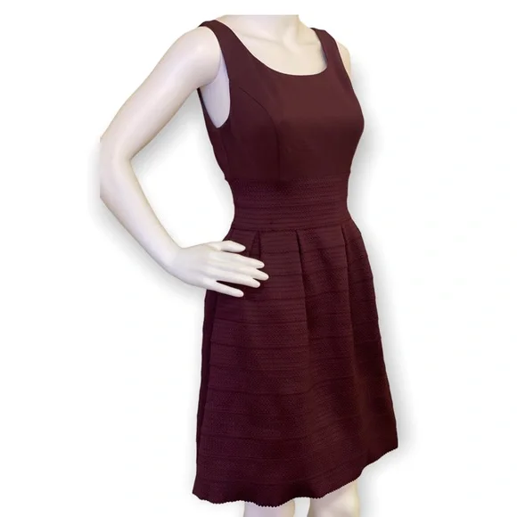 green emerald velvet dress Tall Sleeveless Two-Button Fit and Flare Dress